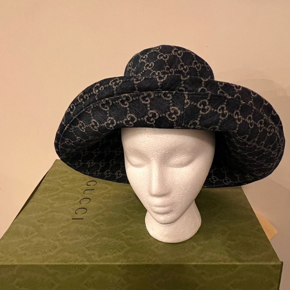 Gucci Denim Bucket Hat